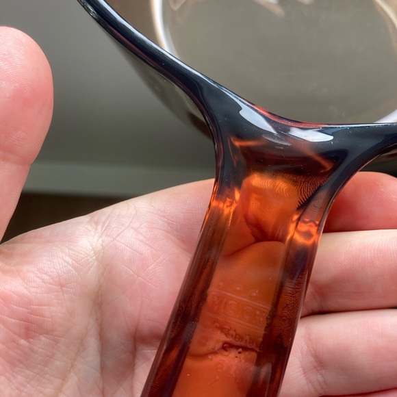 MCM Vintage Visions Amber Glass Pot with Lid 1.5 L - Picture 5 of 5